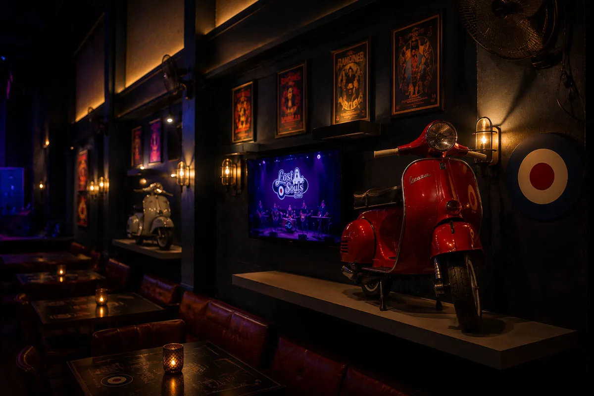 Drinks at Lost Souls Club
